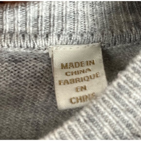 Cottage Lace Ted Baker London Gray Cashmere/Merino Blend Sweater, Women’s 2 - Picture 9 of 10